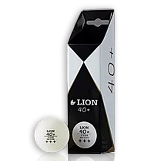 Picture of SING-WO LION 3-STAR NON ITTF PLASTIC BALLS - 3 Balls/PACK
