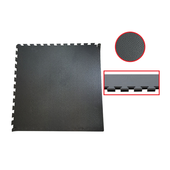 Picture of EVA FOAM GYM MAT COLOR: BLACK/GREY PATTERN: STONE 70 DEGREE