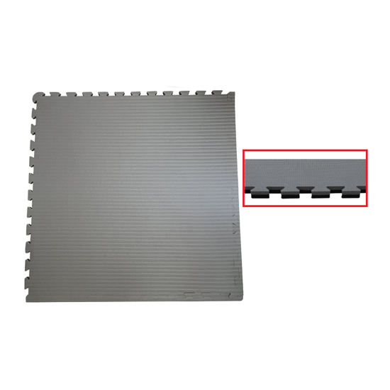 Picture of EVA FOAM SPORTS MAT COLOR: BLACK/GREY PATTERN: TATAMI