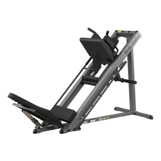 Picture of BODYSOLID LEG PRESS/HACK SQUAT MACHINE
