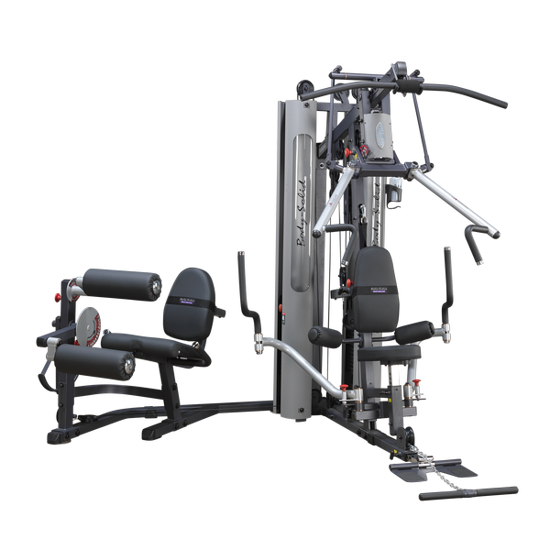 Picture of BODY  SOLID BI-ANGULAR 2 STACKS MULTI STATION GYM