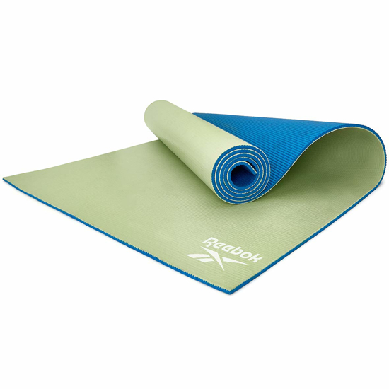 Picture of REEBOK DOUBLE SIDED 6MM YOGA MAT - BLUE/GREEN