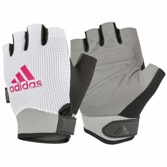 Picture of ADIDAS PERFORMANCE WOMEN GLOVES- WHITE
