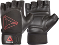 Picture of REEBOK LIFTING GLOVES- BLACK/RED