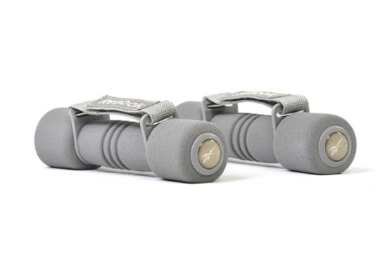 Picture of REEBOK ELEMENTS SOFT GRIP DUMBBELLS - 1.0 KG GREY