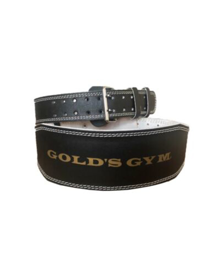 Picture of GOLD`S GYM LEATHER LUMBAR BELT