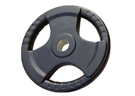 Picture of PIONEER OLYMPIC 2 TRI GRIP BLACK RUBBER COATED OLYMPIC PLATE
