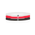 Picture of ADIDAS Sports Hair Bands - Black, White, Solar Red