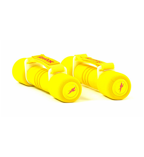 Picture of REEBOK SOFTGRIP HAND WEIGHTS - 1.0 KG YELLOW