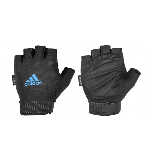 Picture of ADIDAS ESSENTIAL ADJUSTABLE GLOVES - BLUE