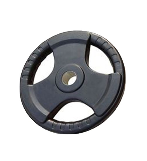 Picture of PIONEER OLYMPIC 2 TRI GRIP BLACK RUBBER COATED OLYMPIC PLATE
