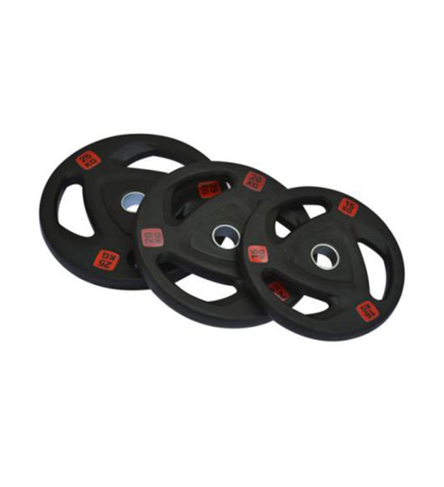 Picture of SHANDONG TZ 3 HOLES BLACK RUBBER COATED OLYMPIC PLATE