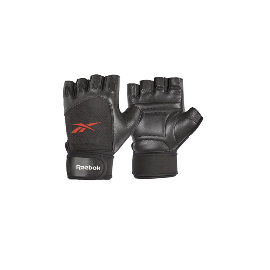 Picture of REEBOK Lifting Gloves - Black, Red/L