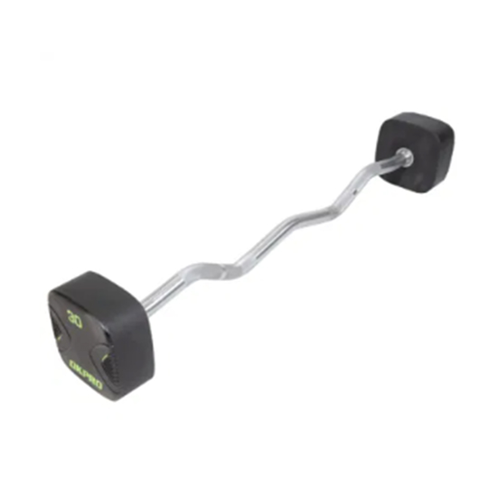 Picture of OK PRO PU Coated Barbell Set(Curl Handle) 10kg