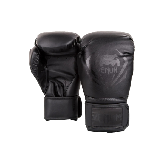 Picture of Venum Contender Boxing Gloves - Black/Black - 10 Oz