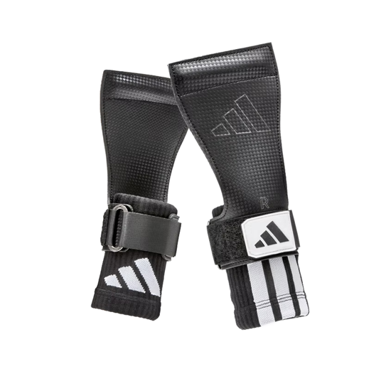 Picture of ADIDAS Lifting Grips Pack - Black/White - S/M