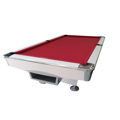 Picture of SUPER POWER 9FT POOL TABLE SOLID WOOD ARMREST WITH FIREPROOF BOARD 
"""